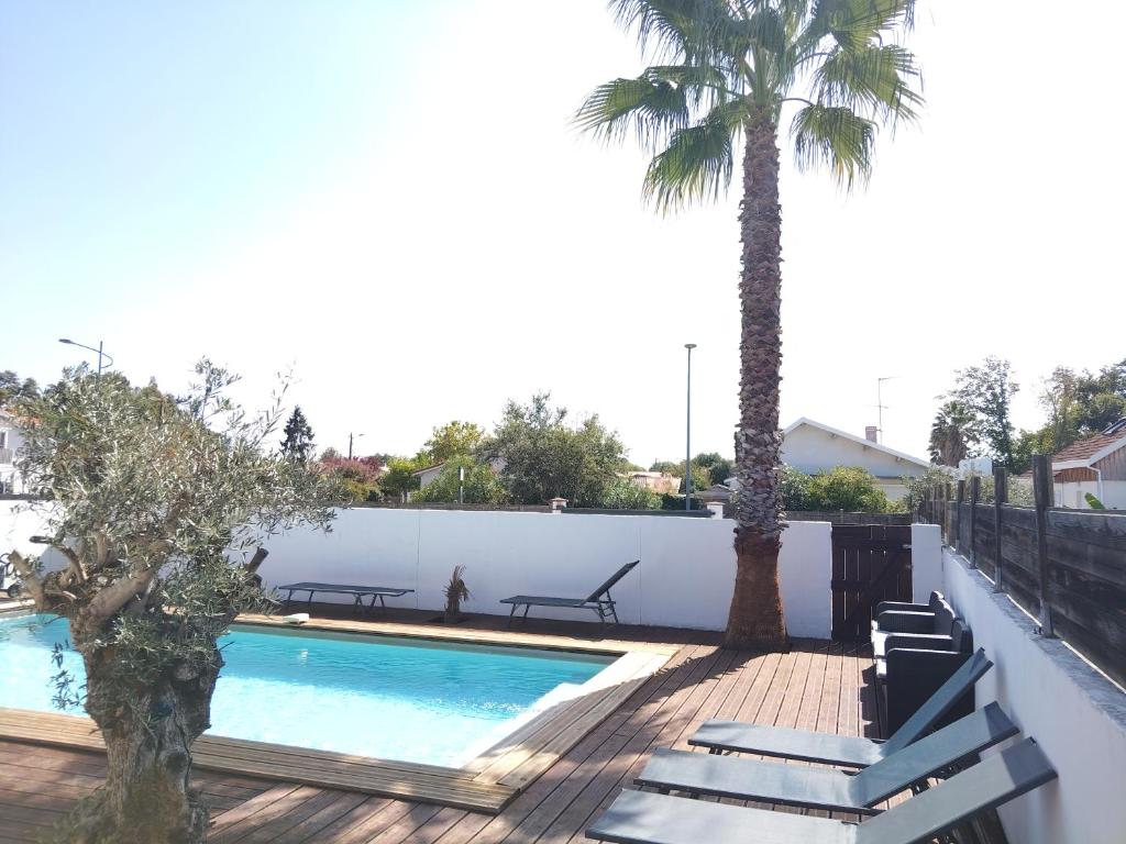 Villa familiale avec piscine chauffée calme proche du centre - 3
