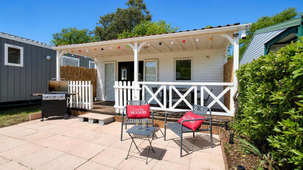 Ambre Air conditioned chalet Barbecue Sea 10 min - 4