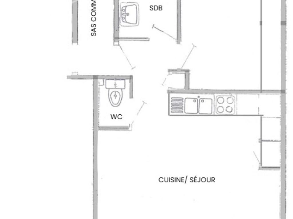Appartement vue sur pistes - 5 pers. - FR-1-293-429 - 3