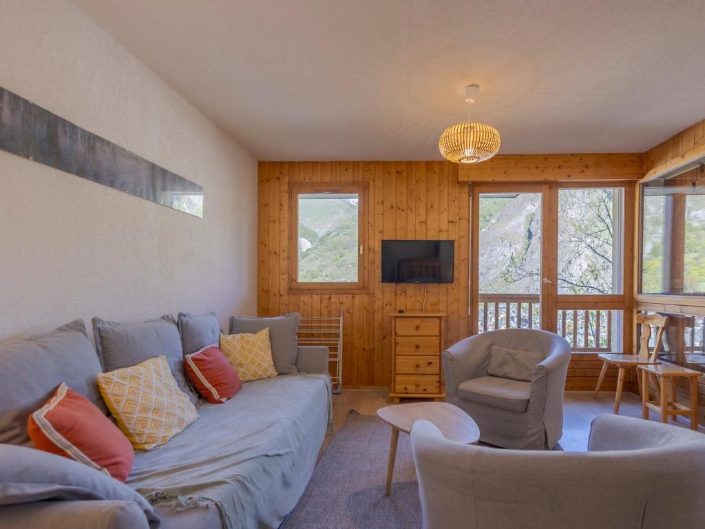 Duplex 4 pièces cabine pour 8 pers., balcon et terrasse sud-ouest - 1
