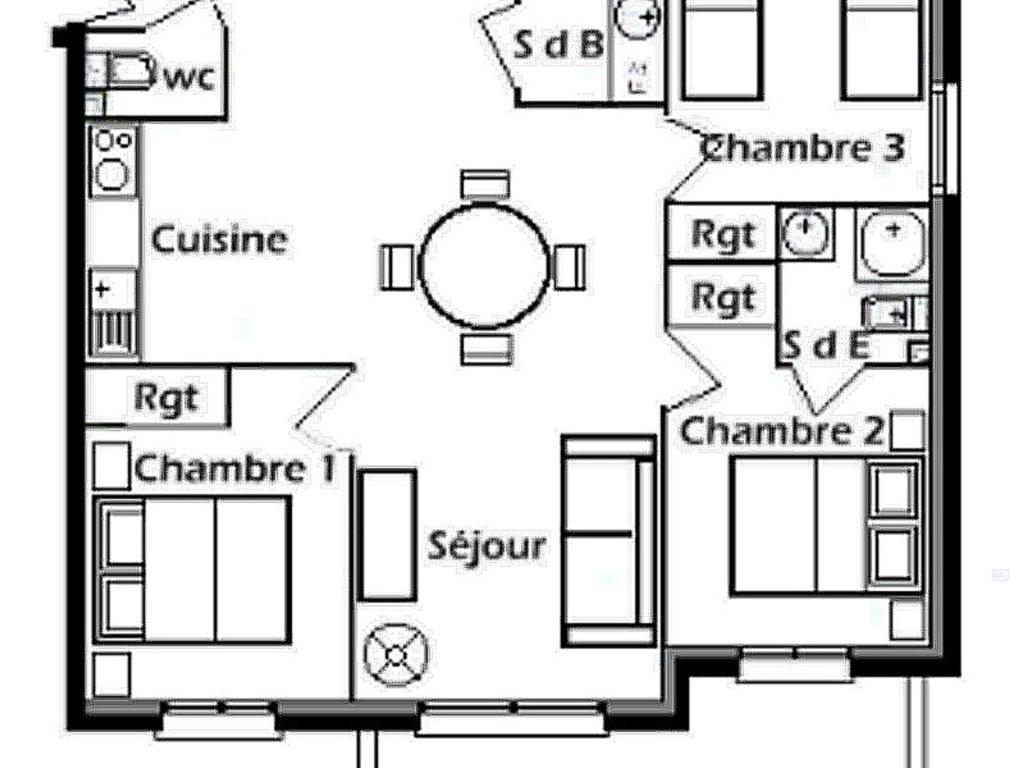 Appartement vue panoramique - 8 pers. - 3