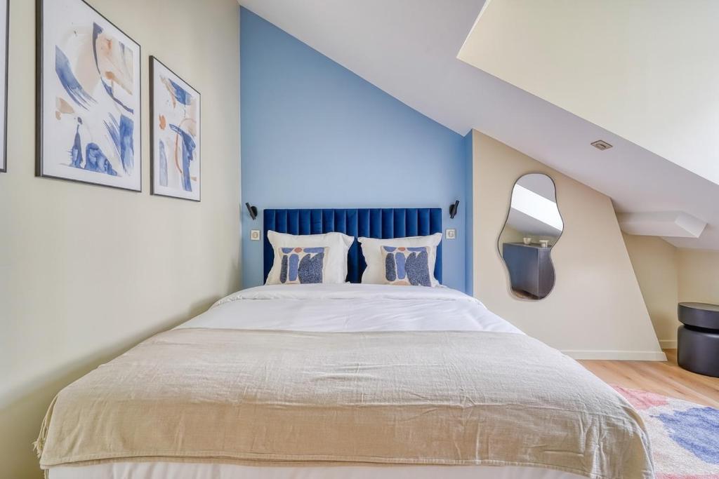 3 bedroom apartment at Commerce Paris 15 with AC for 6 Pers - 5