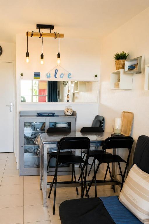 Studio rénové climatisé avec vue mer cap Esterel - 5