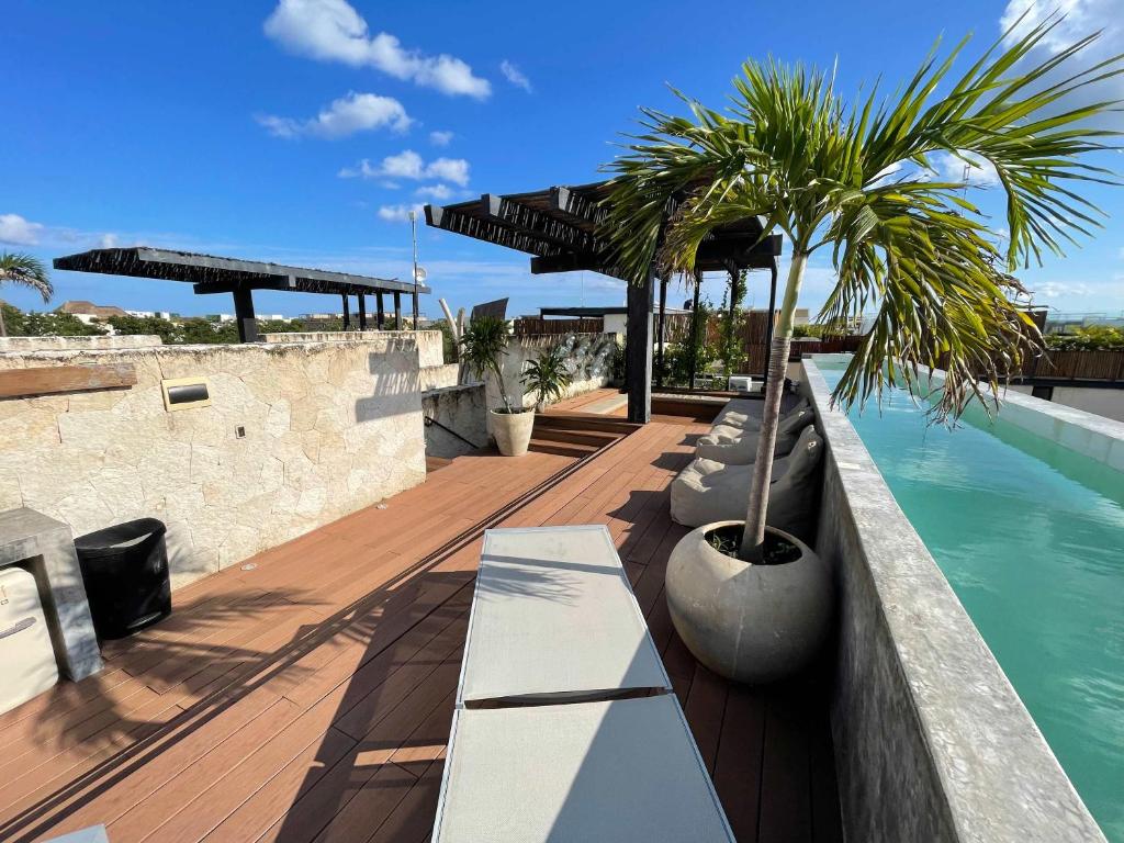Black House - Stylish 3BR in Aldea Zama with Rooftop - 5