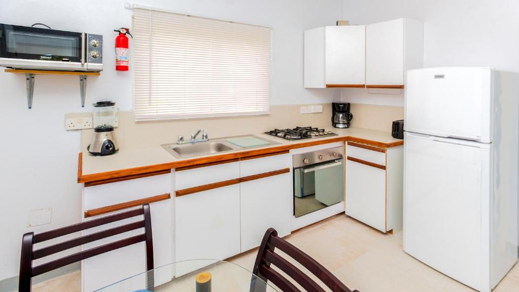 Kitchen, Bougainvillea Apartments in St Georges