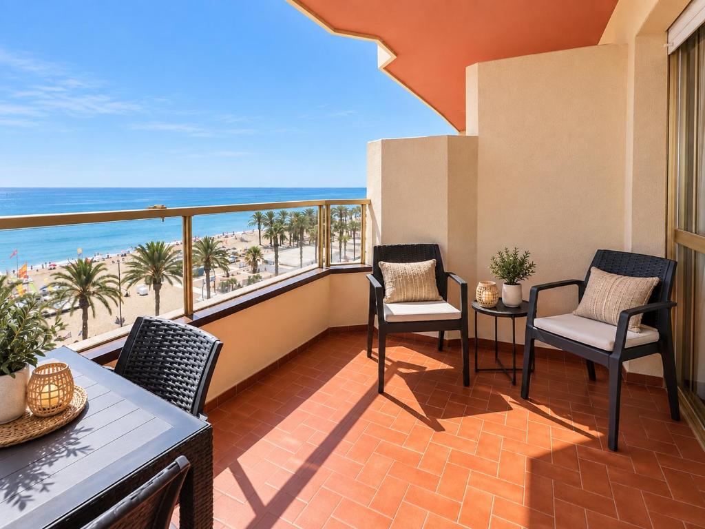 Apartamento con Terraza panorámica frente al Mar - 5
