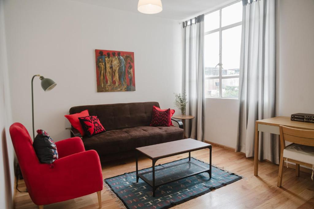 Condesa 1BR Fast WiFi Desk Walk to Parks - 2