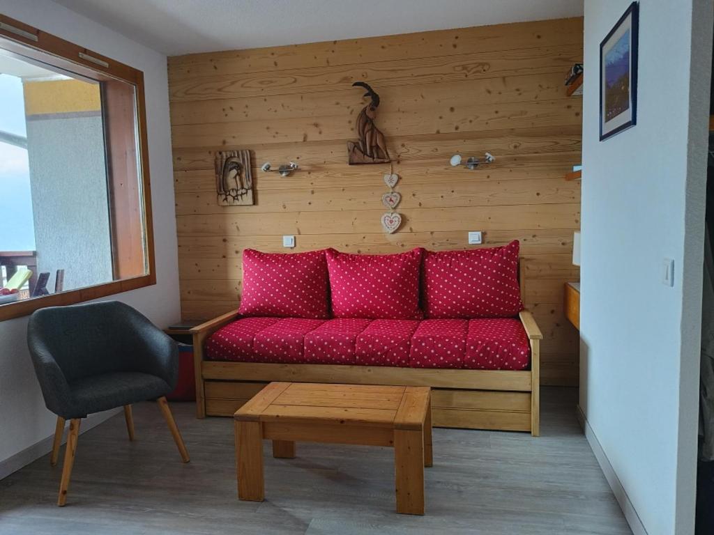 Studio - 4 pers., vue Mont Blanc - 4