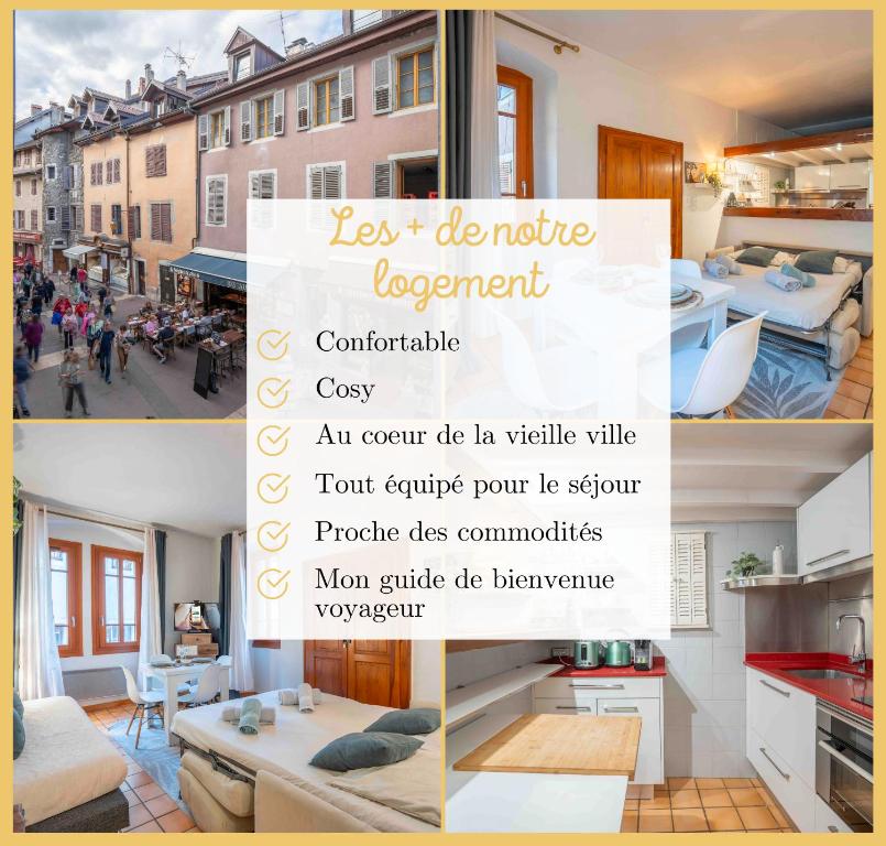 Chez Edda I Studio I Annecy centre - 4