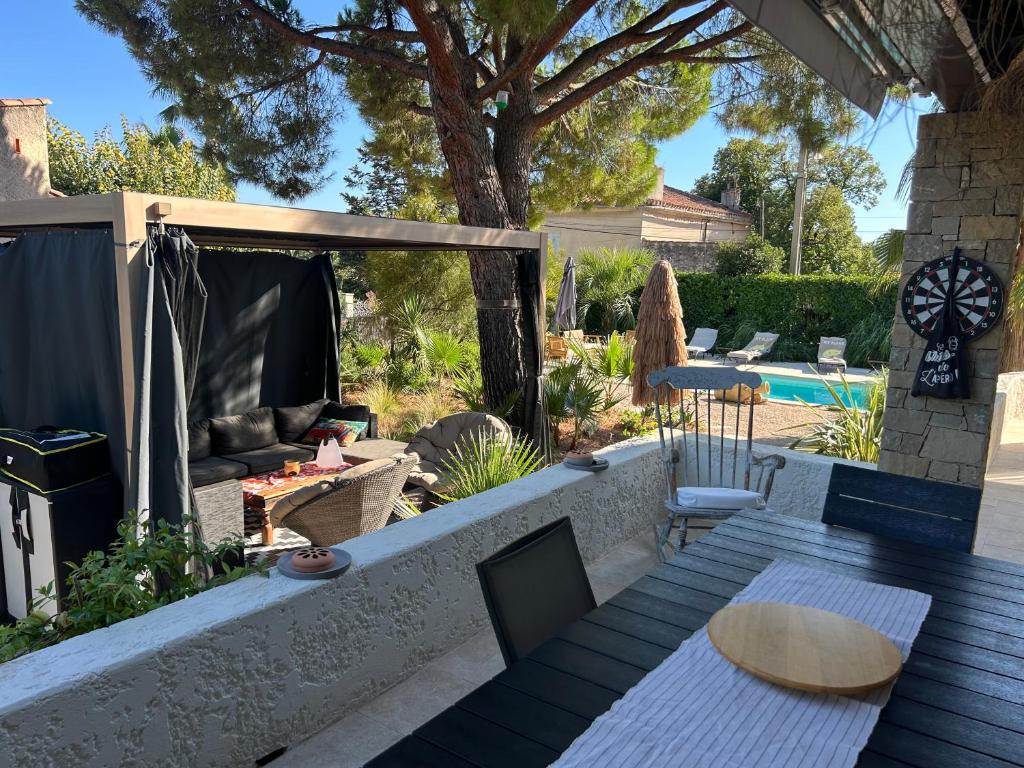 Villa les 3 lumières 8-10 personnes, Clim, piscine à proximité des plages - 5