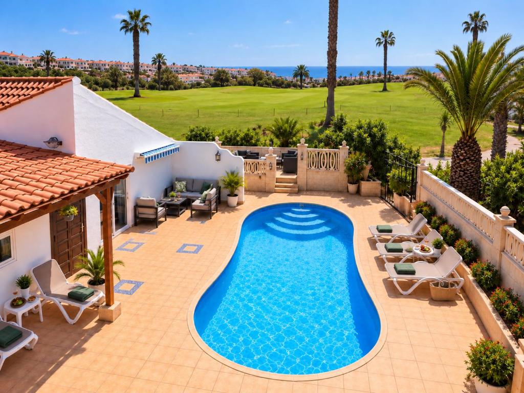Sea View Villa with Private Pool & Jacuzzi on Golf Course - 1