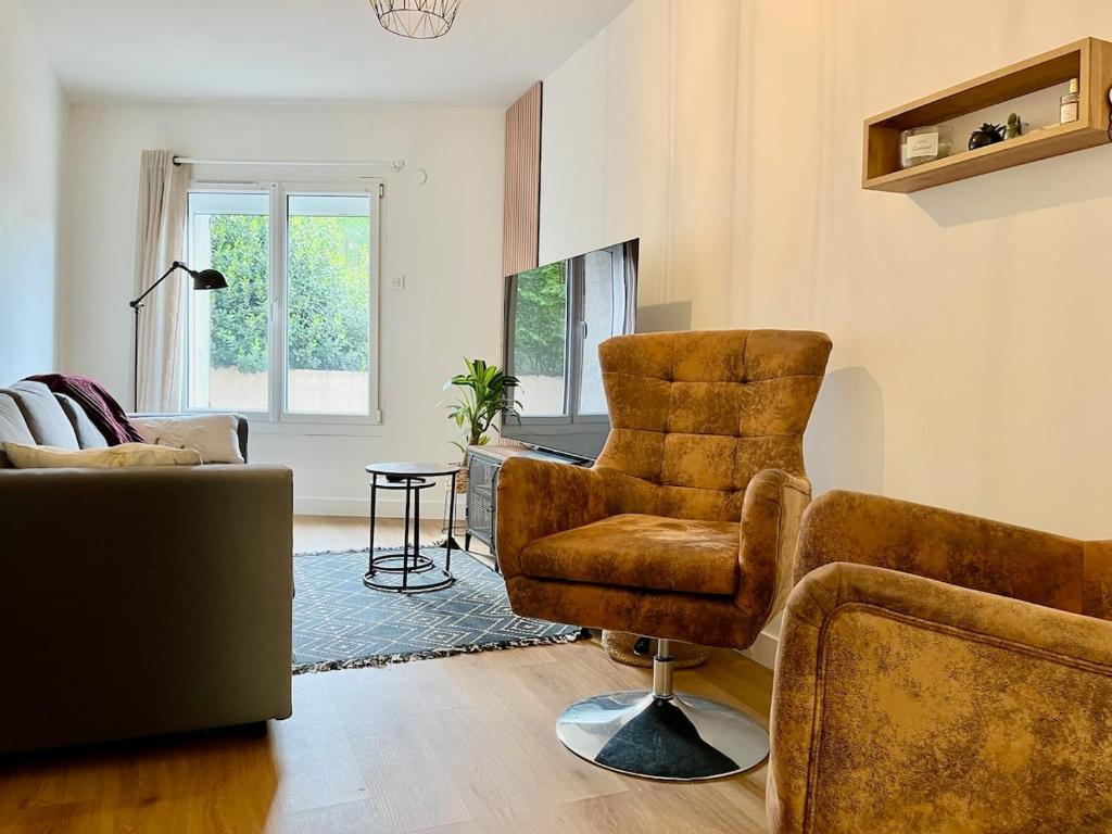 Le Branvile, Appartement chic et lumineux calme et confort - 1