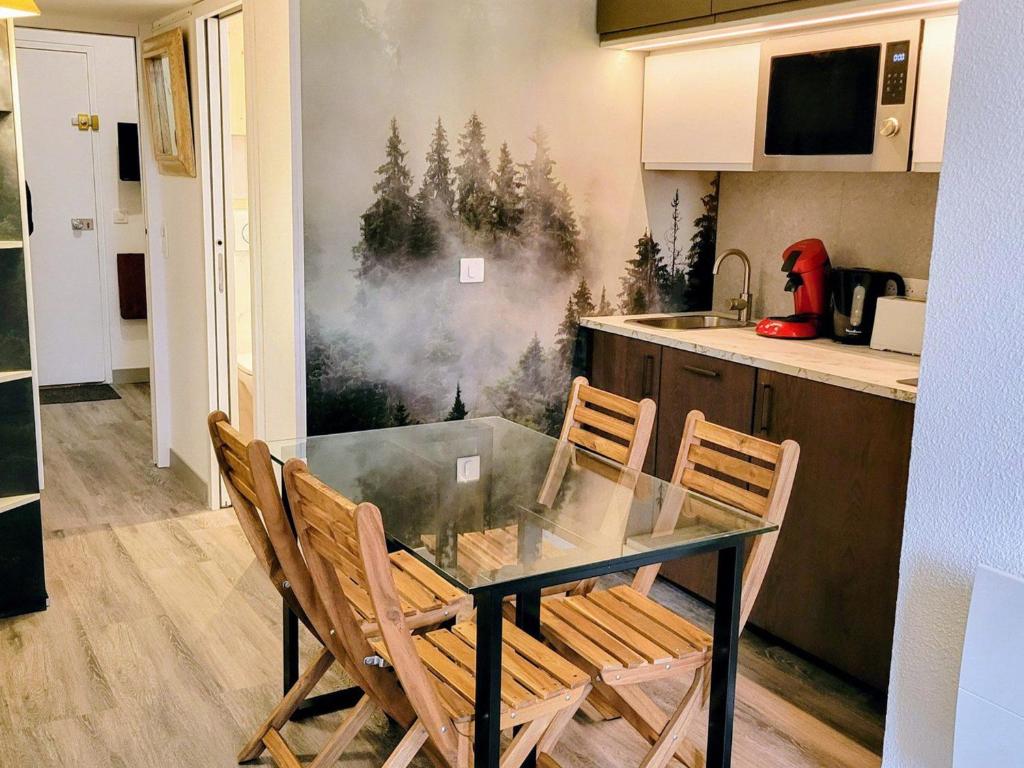 Studio rénové 4 pers, ski aux pieds, balcon - 5