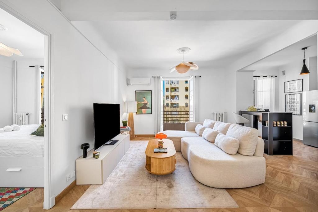 Cozy & Stylish with Air conditioning & Balcony - Libération - 1