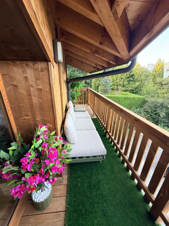 L'Oasis de Combloux - Duplex Premium pour 6 personnes avec vue MontBlanc - Grande terrasse de 20m2 - Parking - Casier à ski - 4