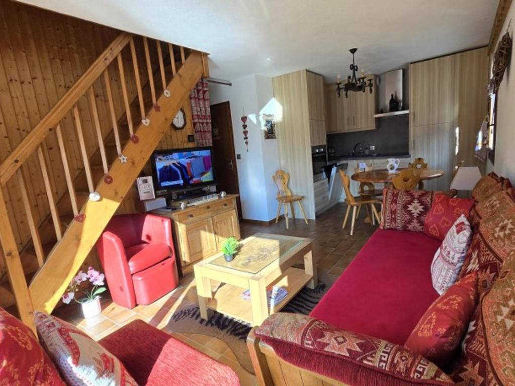Duplex 3 Chambres, 6 Pers, sur Pistes, Parking - FR-1-459-48 - 4