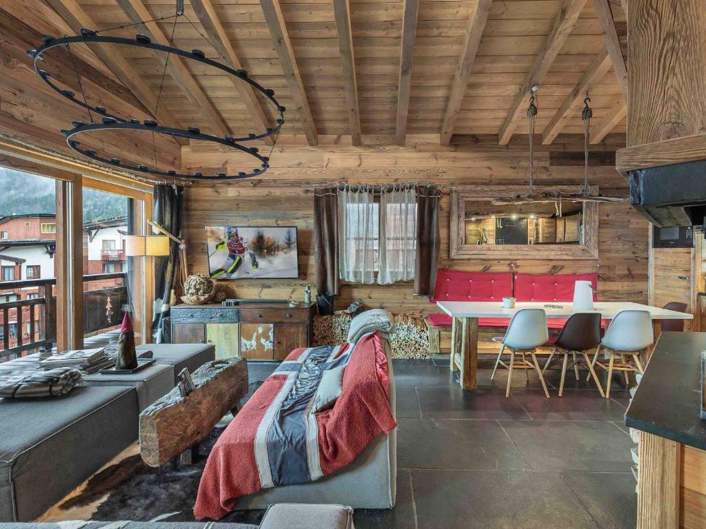 Appartement à Courchevel 1300 pour 8 pers, au pied des pistes avec sauna - FR-1-568-54 - 1