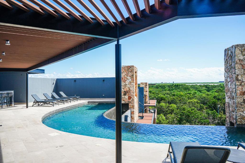 Terraza Privada PH Con Jacuzzi Tulum - 1
