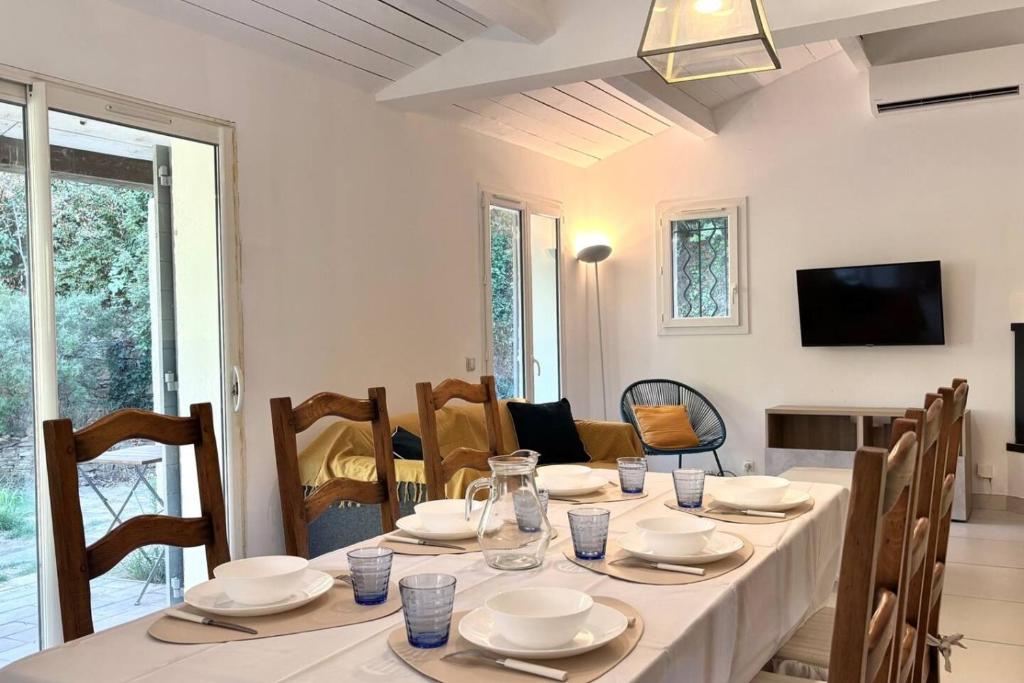 Villa Blanche - 3 Chambres - Piscine - Proche Mer - 4