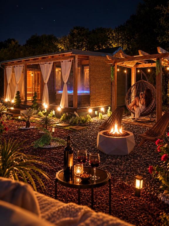 Sarajevo jacuzzi sauna Forest romance lodge - 1