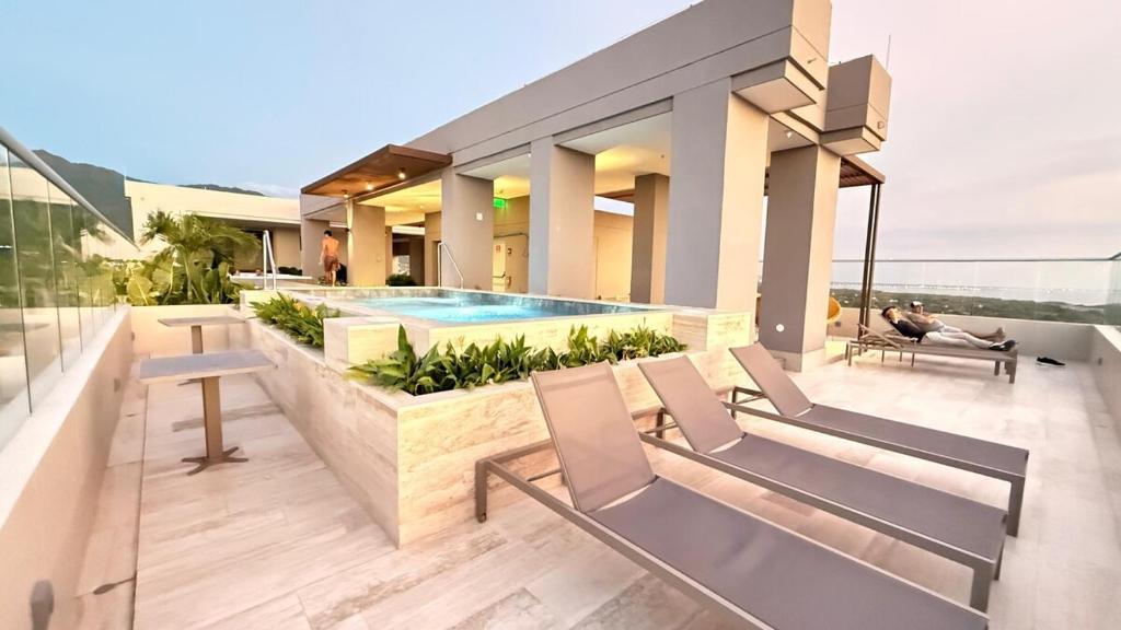 Vista al mar,100 mt playa, Terraz, Bello Horizonte - Airport - 4