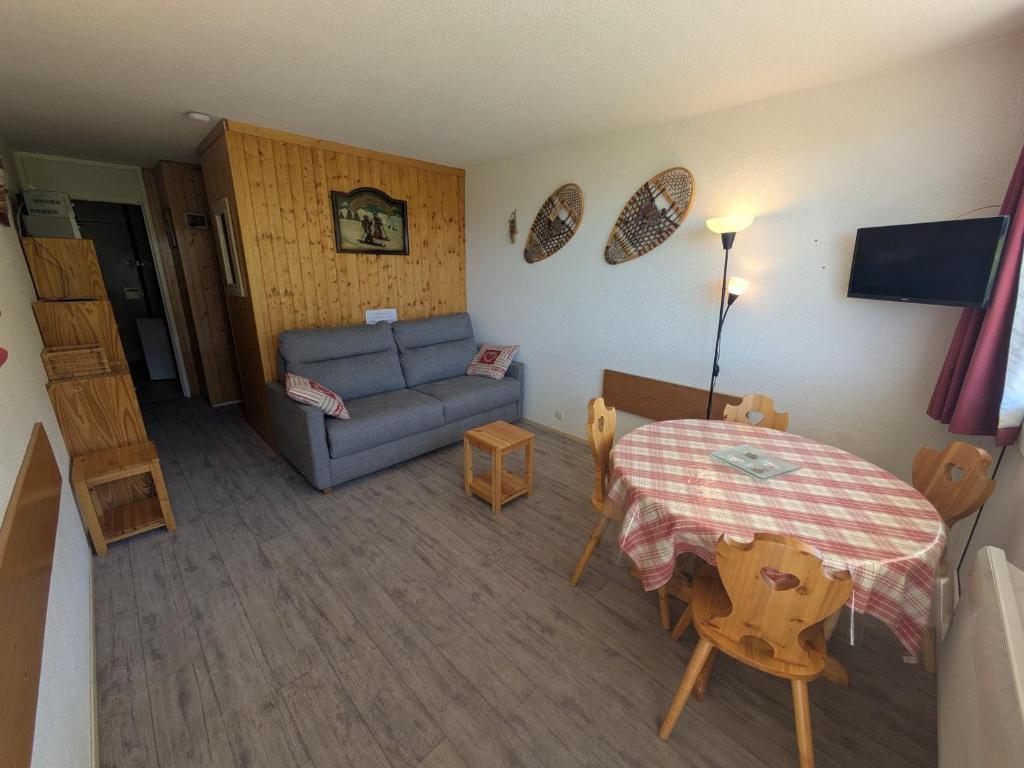 Studio lumineux cabine ski-in/ski-out, 3/4 pers, vue pistes - 1
