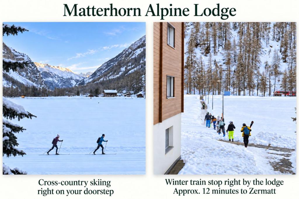 Matterhorn Alpine Lodge in Täsch bei Zermatt - 2
