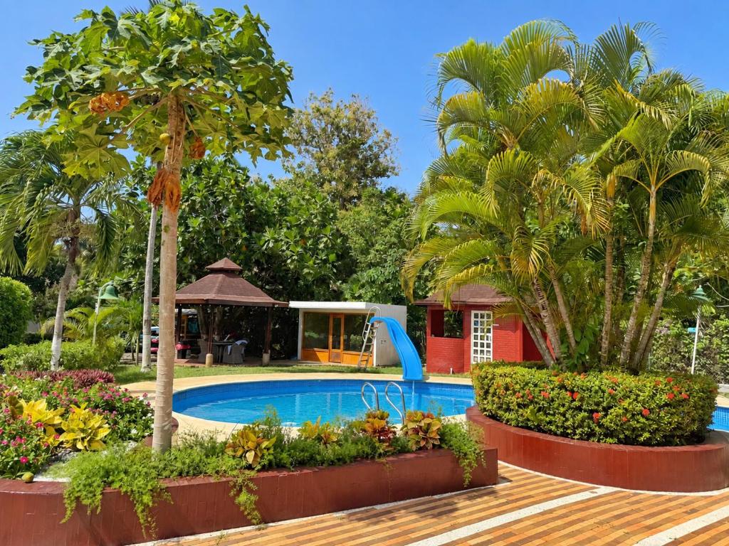 Villa boutique con piscina y vehículo - 2
