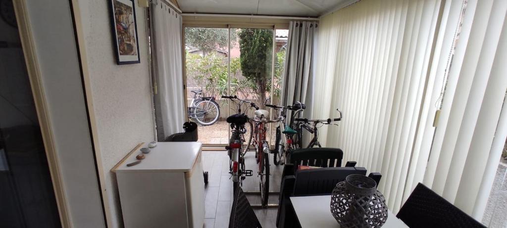 maison de vacances climatisée 5 pers avec piscine commune et vélos - 3
