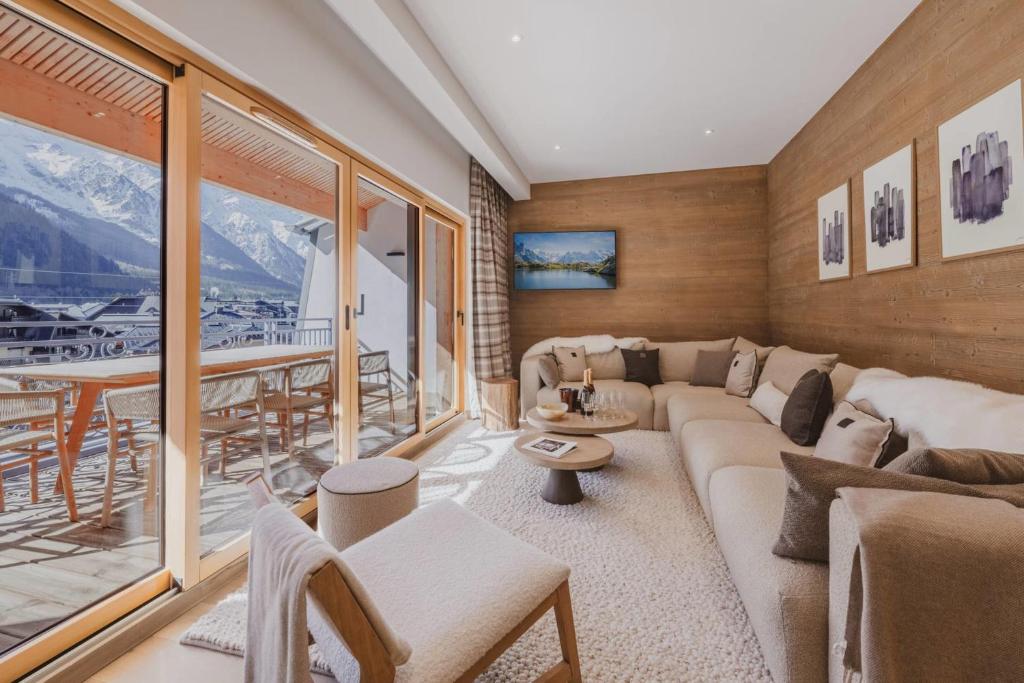 Paradisa Summit - Elégant appartement penthouse avec vue Mont-Blanc - 1