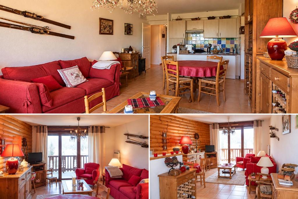 Appartement de standing 4 personnes, pied des pistes, parking - 2