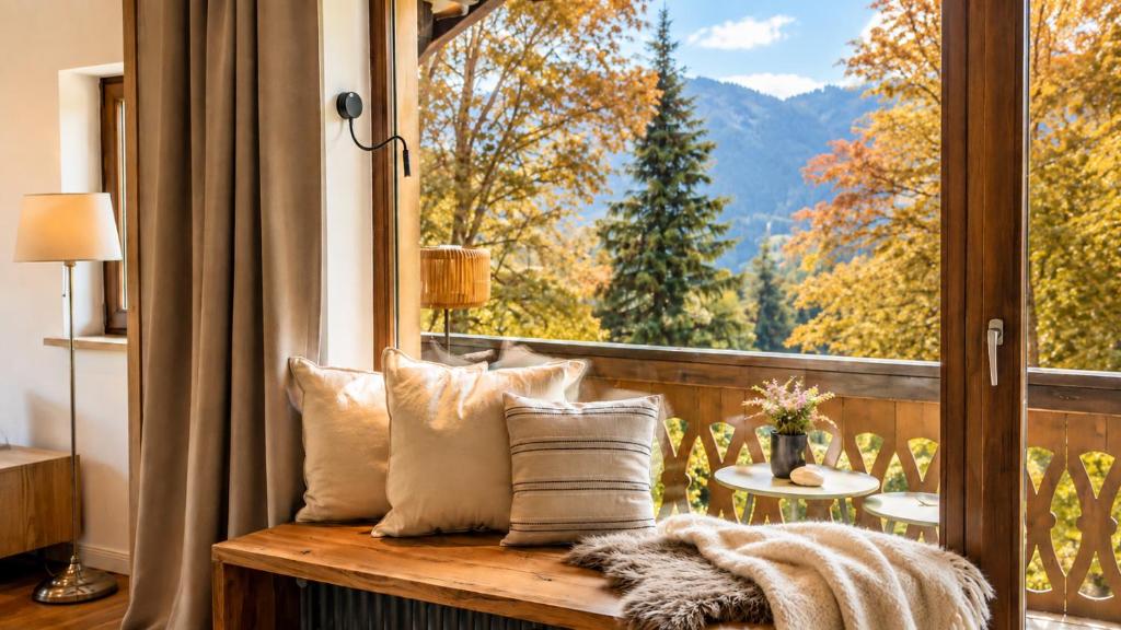 Die Watzmannsuite - Familienfreundliche Ferienwohnung in historischer Villa mit Kamin, Infrarotsauna, Balkon, Garten, nur 10 Gehminuten ins Zentrum von Berchtesgaden - 2