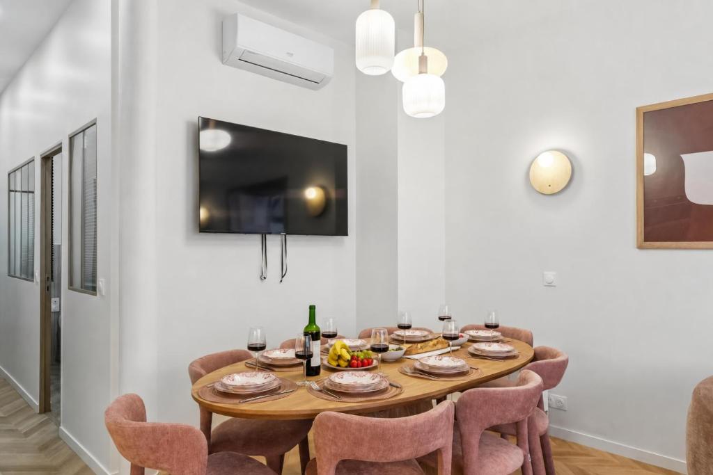 Lavie Maison - 3 Bedrooms & AC near Pompidou - 1