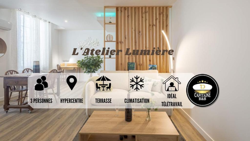 L'Atelier Lumière - Design, télétravail et hypercentre troyen - 1