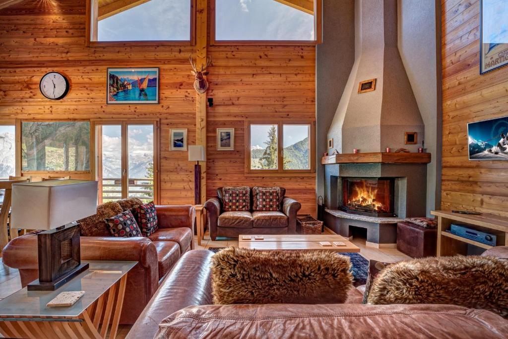 Chalet la Luge - jacuzzi - sauna - 3