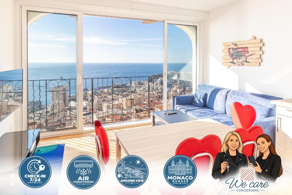 Stunning Sea View 1 bedroom Near Monaco - 2