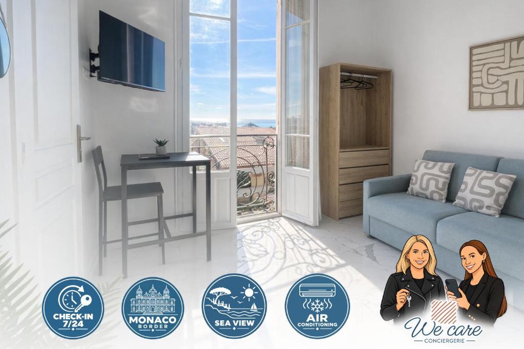Bright studio flat in Cap d'Ail - Near Monaco - 2