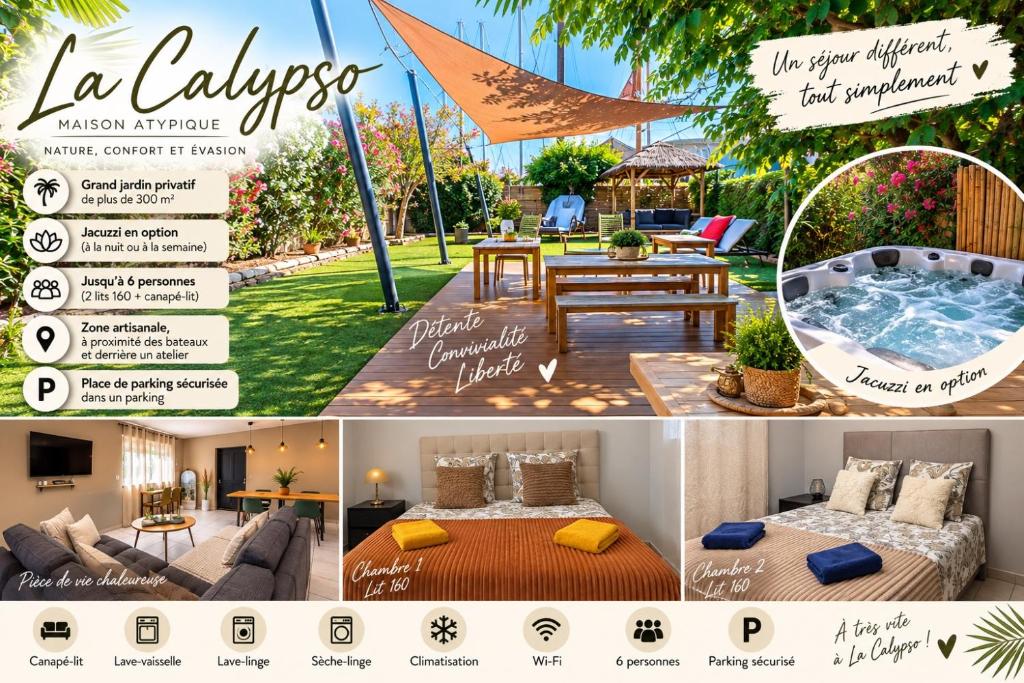 La Calypso maison atypique Option Jacuzzi - 1