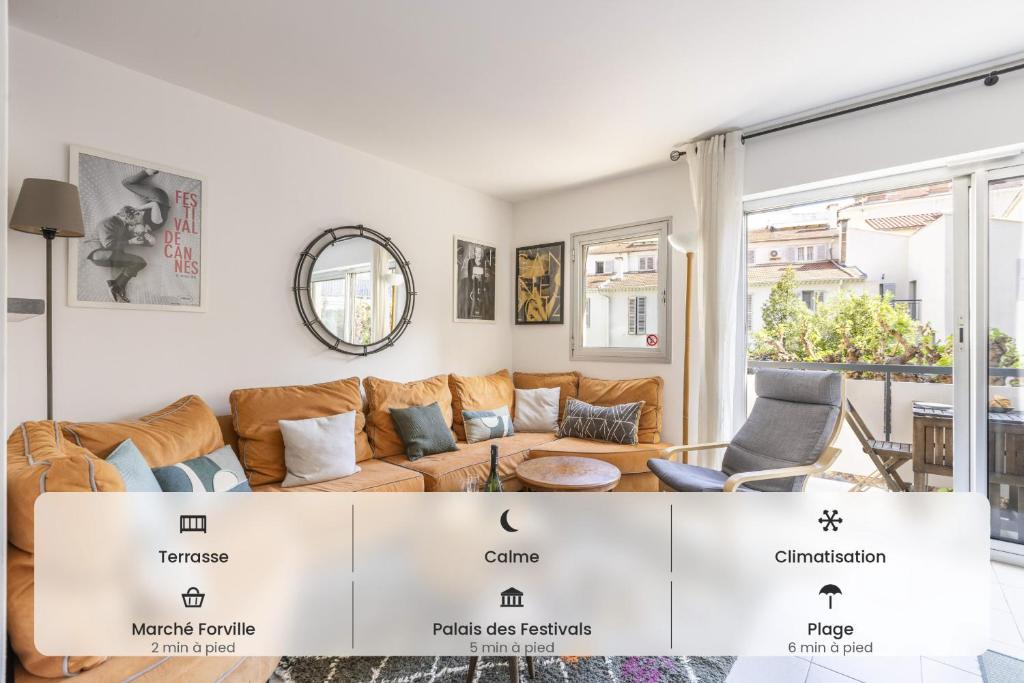 Duplex 2 chambres TERRASSE, MEYNADIER- FORVILLE A2B234 - 1