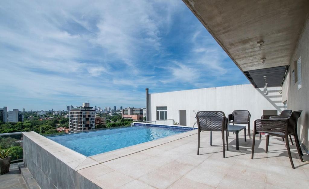 Modern Retreat with Pool Gym and Private Balcony - 1