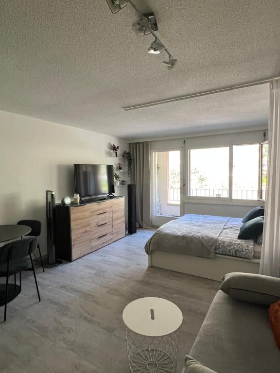 Studio 38 m2 bains de Saillon - 3