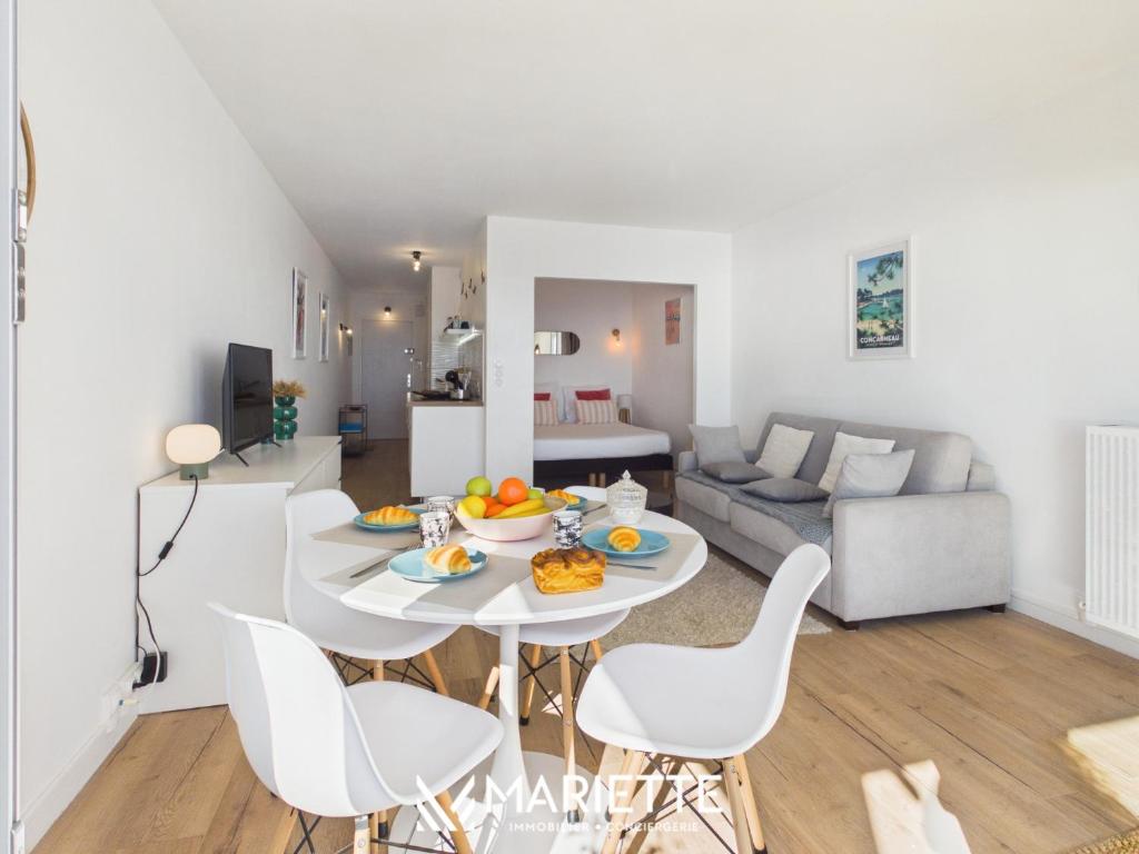 -CORAIL- Studio vue mer, balcon & parking a Concancarneau - 3