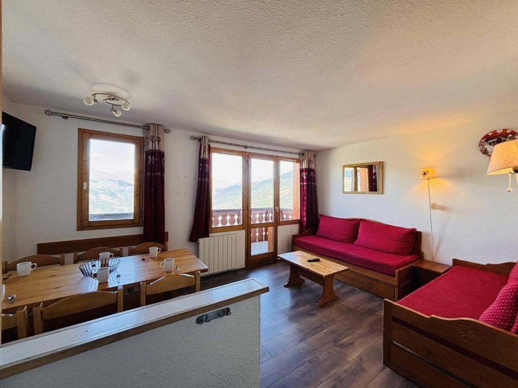 Appartement 2 pièces, 6 pers, balcon, vue Mont Blanc, animaux ok, proche pistes - 1