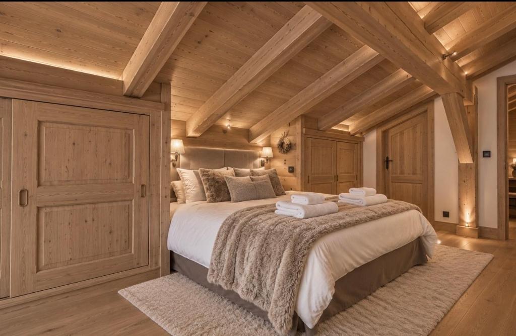 Chalet Luxury 5-Les Gets-Luxe-confort-jacuzzi-cheminée-à 400 m des pistes-Vue exceptionnelle - 3