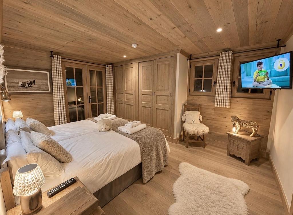 Chalet Luxury 5-Les Gets-Luxe-confort-jacuzzi-cheminée-à 400 m des pistes-Vue exceptionnelle - 5