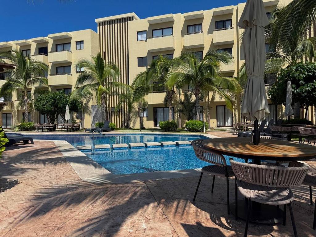 Descanso en Oceanna. Roof, Jacuzzi y 3 Albercas - 1