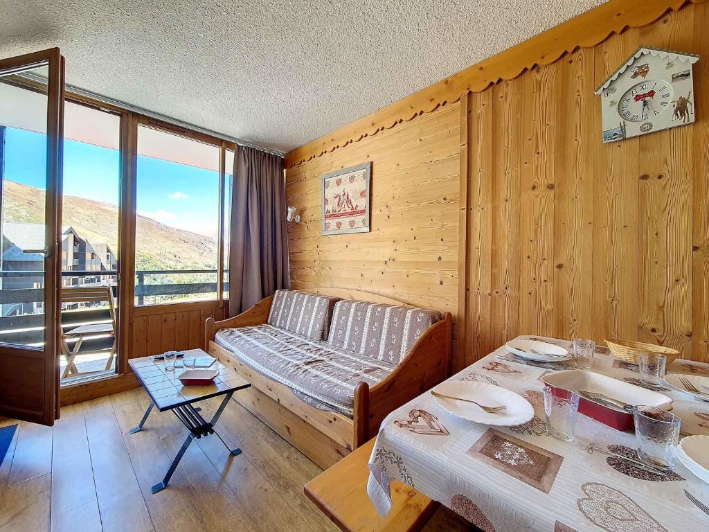 Résidence Villaret - Appartement lumineux · Départ et retour skis aux pieds · Balcon MAE-2294 - 1