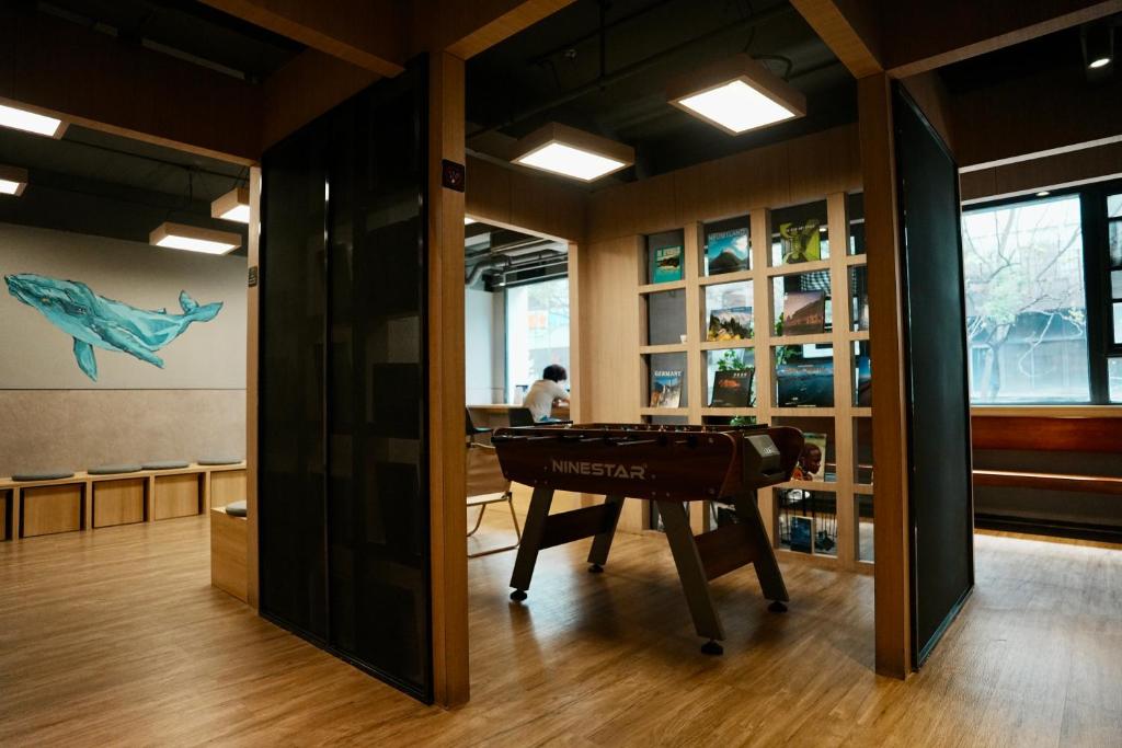 Recreational facilities, Chengdu Desti Youth Park Hostel Chunxi Road in Chengdu