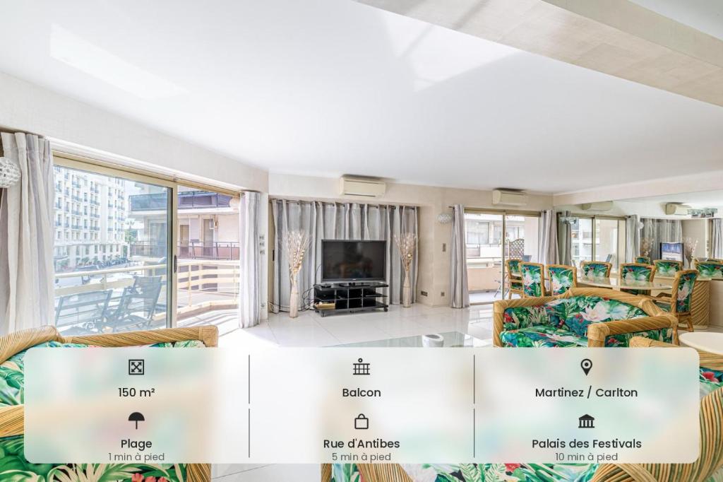 Spacieux 3 chambres BALCON, MARTINEZ -CARLTON A3B130 - 1