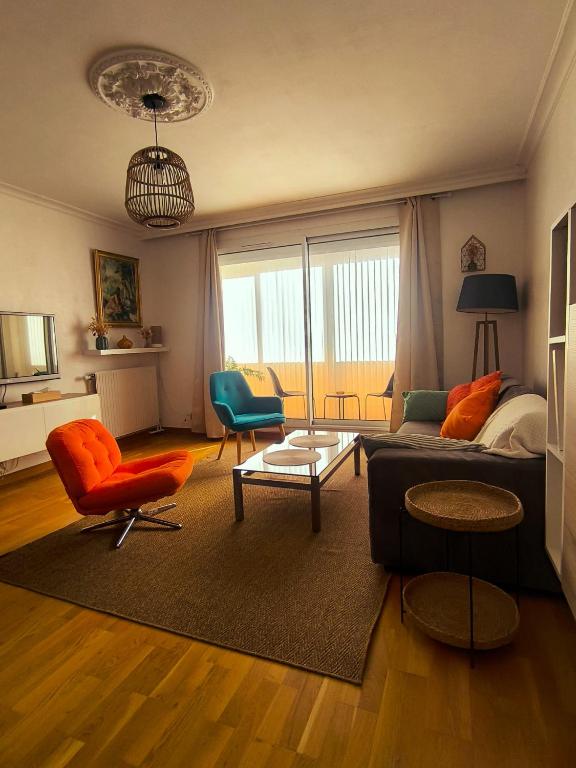 Dijon apartment 3 bedrooms private parking - 1